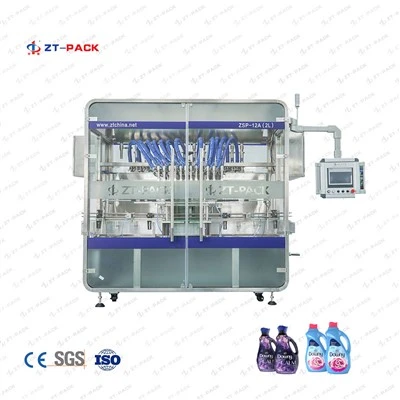 خط تعبئة آلة ملء السائل 1L 5L